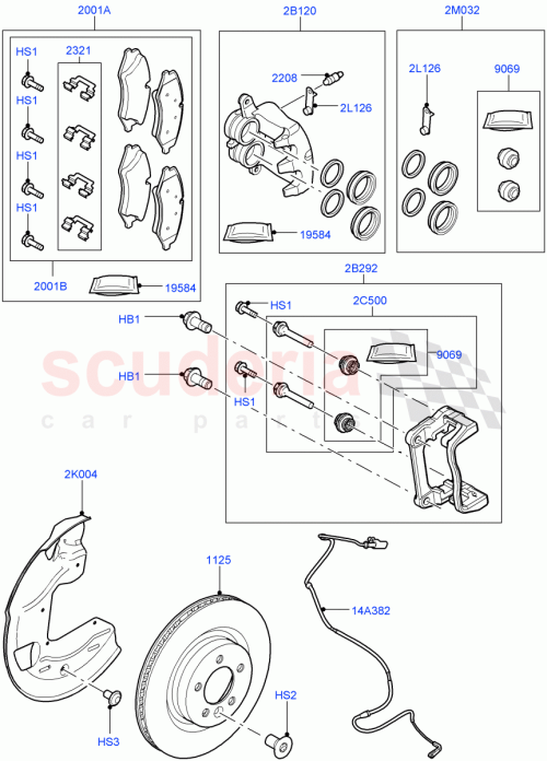 Part Diagram for Land Rover SEM500070