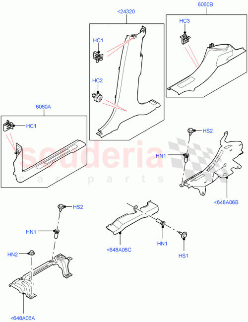 Part Diagram for Land Rover LR139354