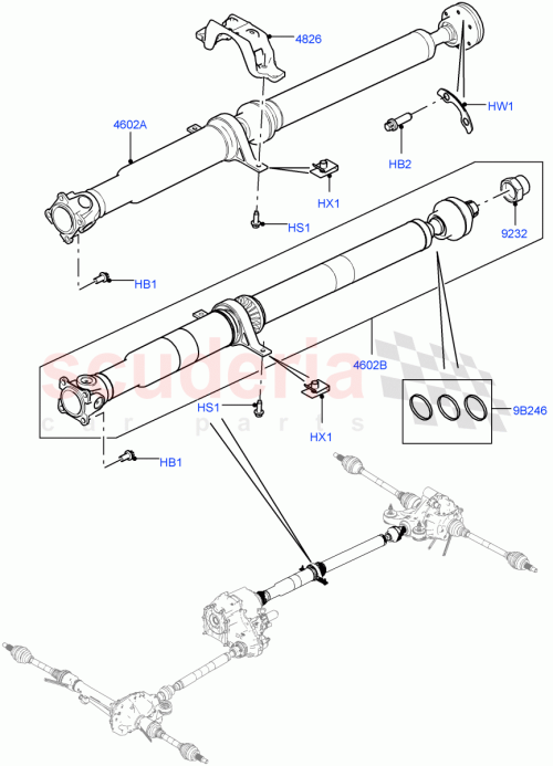 Part Diagram for Land Rover LR034512