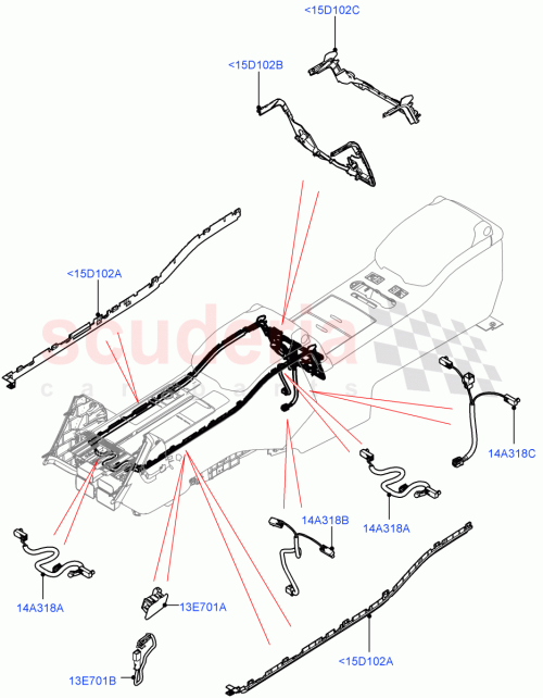 Part Diagram for Land Rover LR082531