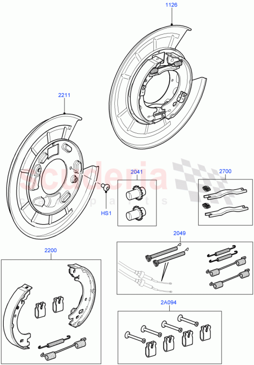 Part Diagram for Land Rover LR013692