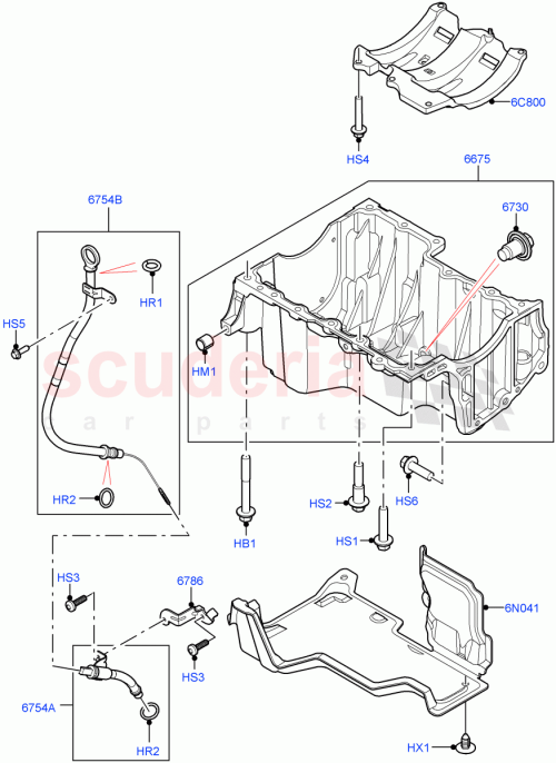 Part Diagram for Land Rover LR135849