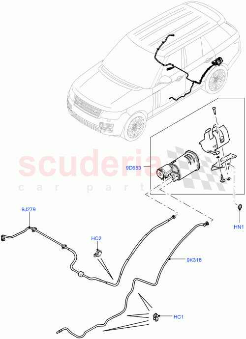 Part Diagram for Land Rover LR045376