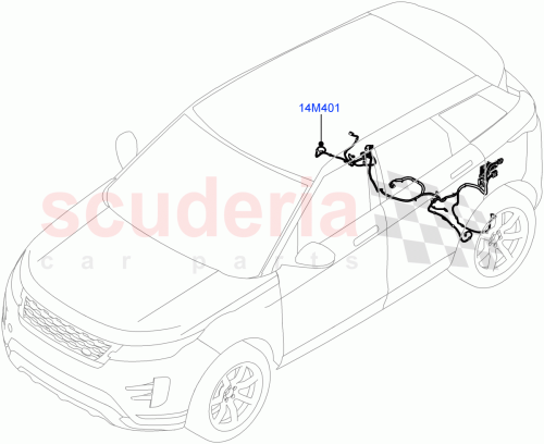 Part Diagram for Land Rover LR143687