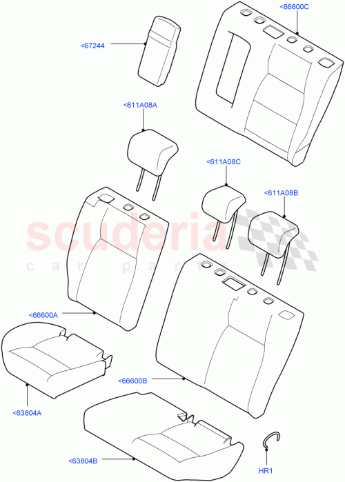 Part Diagram for Land Rover LR067301