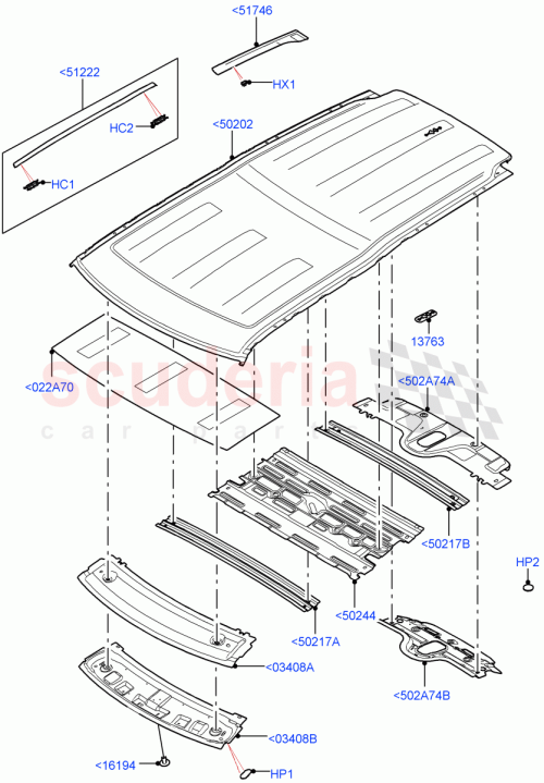 Part Diagram for Land Rover LR117616