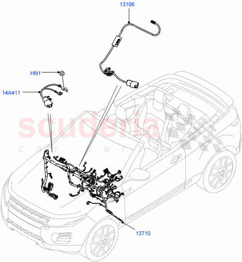 Part Diagram for Land Rover LR086016