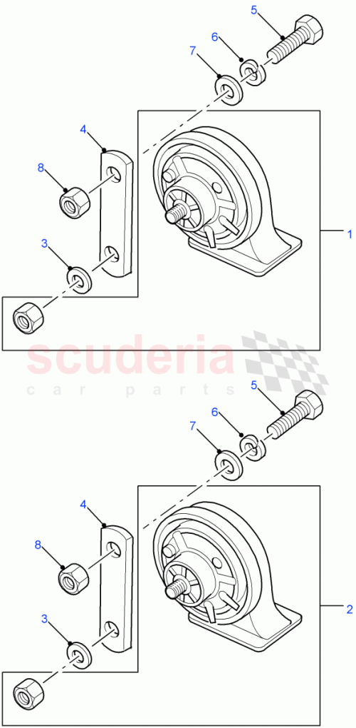 Part Diagram for Land Rover 4868L