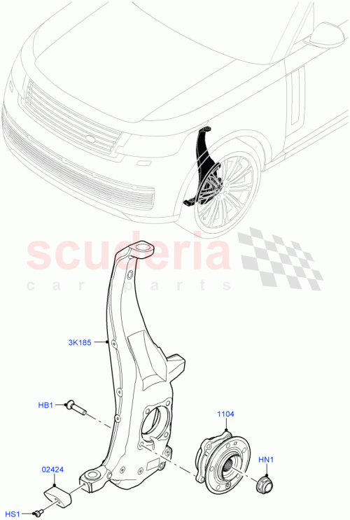 Part Diagram for Land Rover LR152783