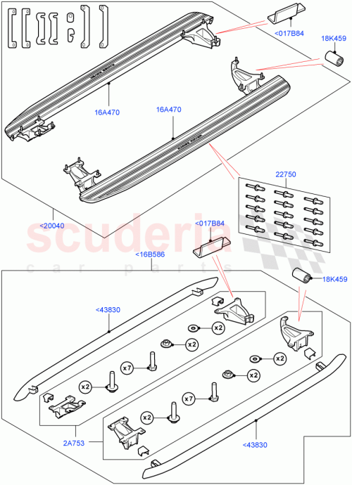 Part Diagram for Land Rover VPLGP0100