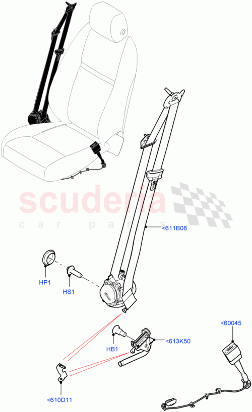 Part Diagram for Land Rover LR144124