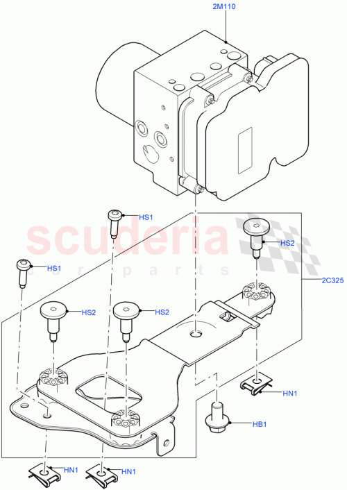 Part Diagram for Land Rover LR126764