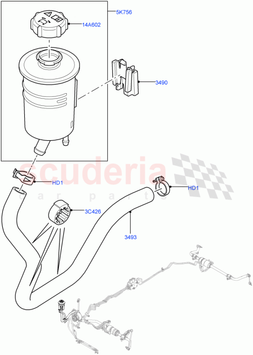 Part Diagram for Land Rover LR023728