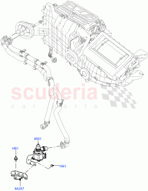 Part Diagram for Land Rover LR141673