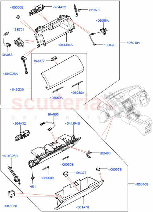 Part Diagram for Land Rover LR142508