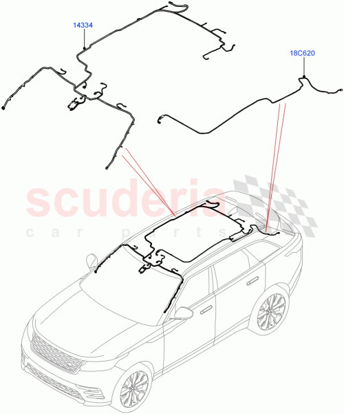 Part Diagram for Land Rover LR095098