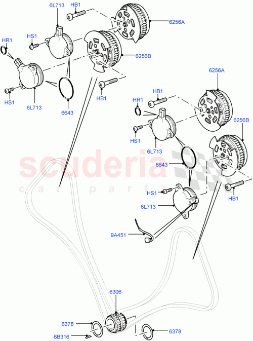 Part Diagram for Land Rover LR045390