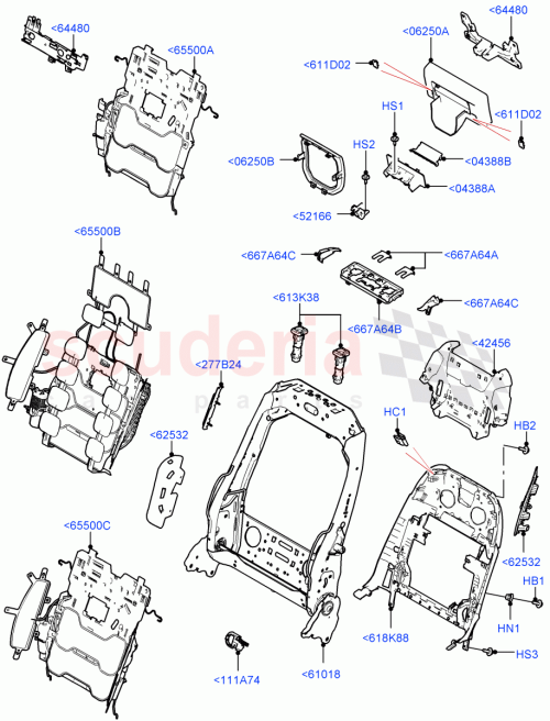 Part Diagram for Land Rover LR152874