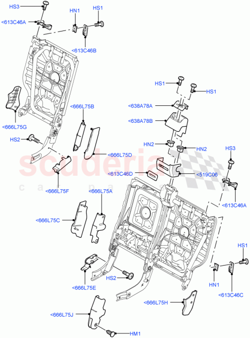 Part Diagram for Land Rover LR016559