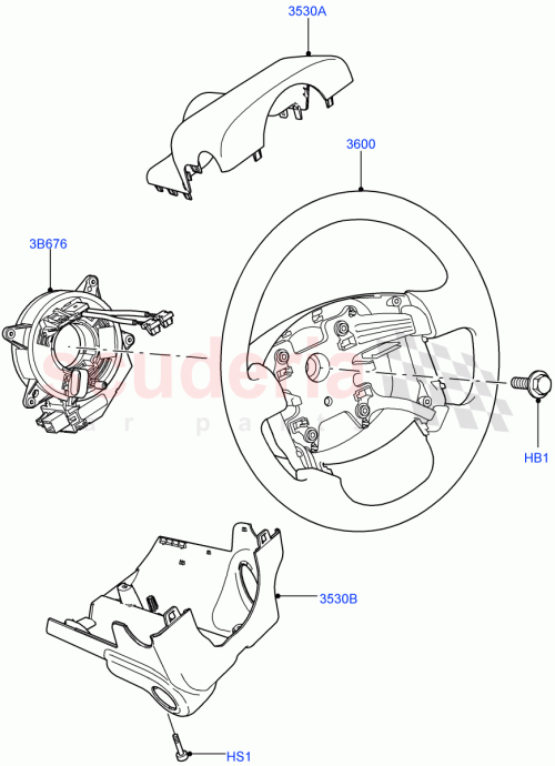 Part Diagram for Land Rover LR024098