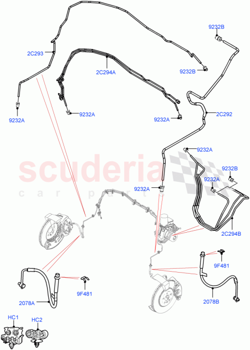 Part Diagram for Land Rover LR141691