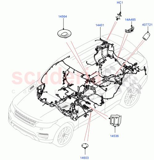 Part Diagram for Land Rover LR055655