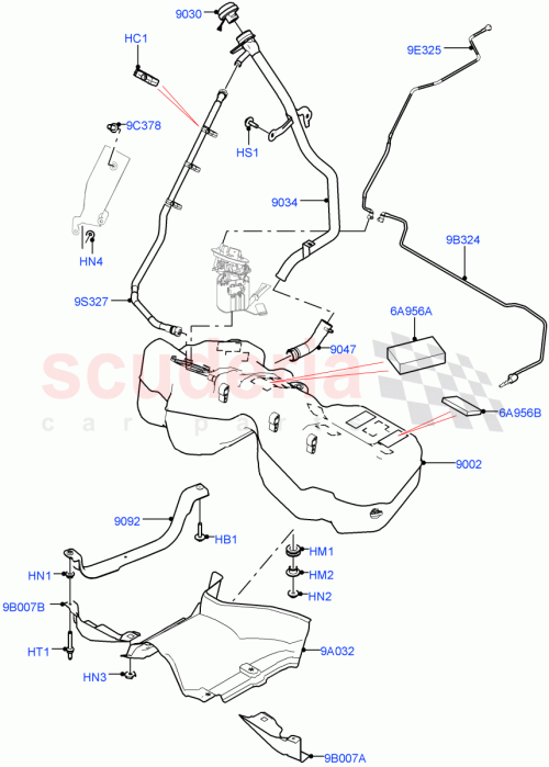 Part Diagram for Land Rover LR112148