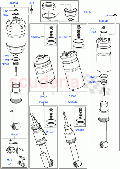 Part Diagram for Land Rover LR020001