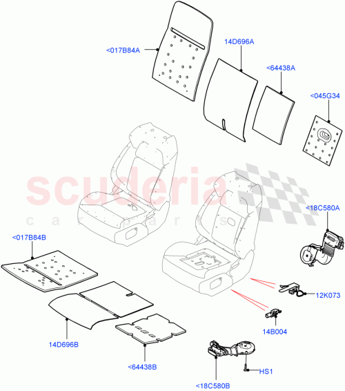 Part Diagram for Land Rover LR098696