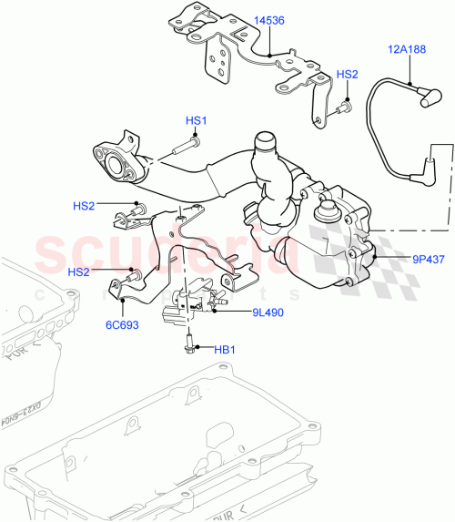 Part Diagram for Land Rover LR012368