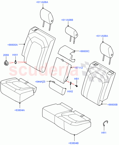 Part Diagram for Land Rover LR170295