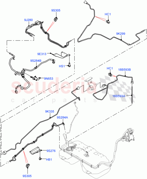 Part Diagram for Land Rover LR140526