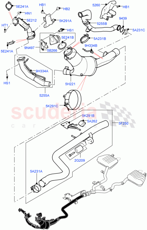 Part Diagram for Land Rover LR107777