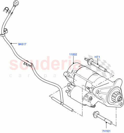 Part Diagram for Land Rover LR070693