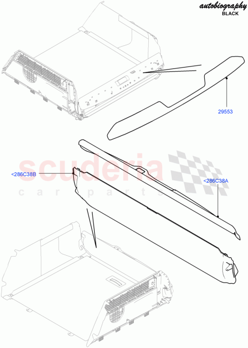 Part Diagram for Land Rover LR052556