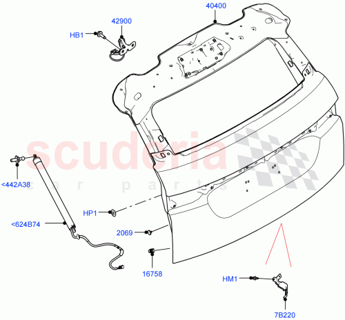 Part Diagram for Land Rover LR155978