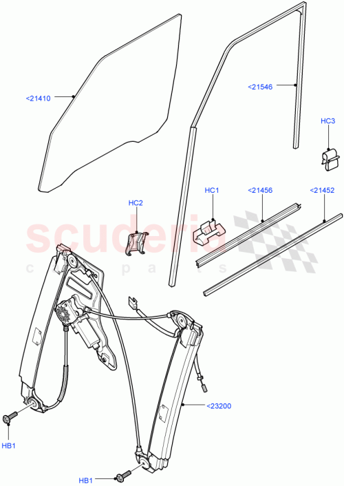 Part Diagram for Land Rover LR040918