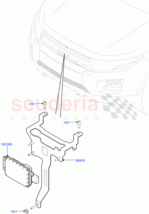 Part Diagram for Land Rover LR079311