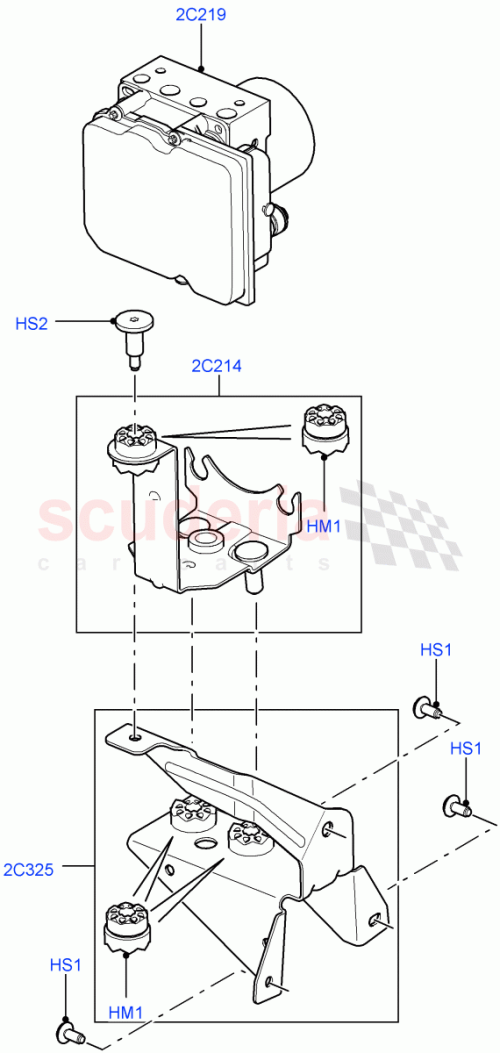 Part Diagram for Land Rover LR029575