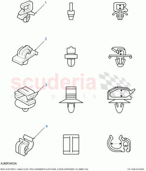 Part Diagram for Land Rover PRC3702
