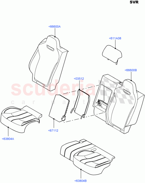 Part Diagram for Land Rover LR103662