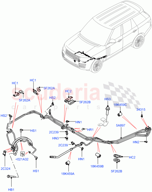 Part Diagram for Land Rover LR139278