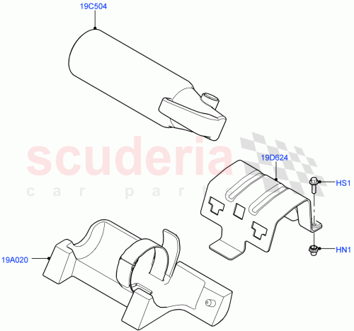 Part Diagram for Land Rover LR077424