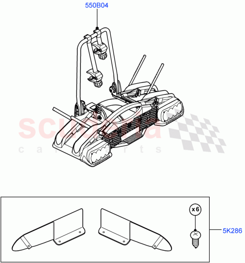 Part Diagram for Land Rover VPLYR0185