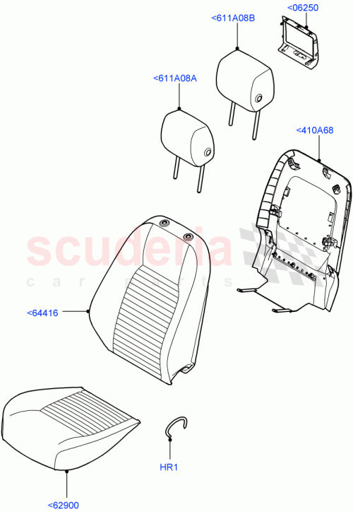 Part Diagram for Land Rover LR058630