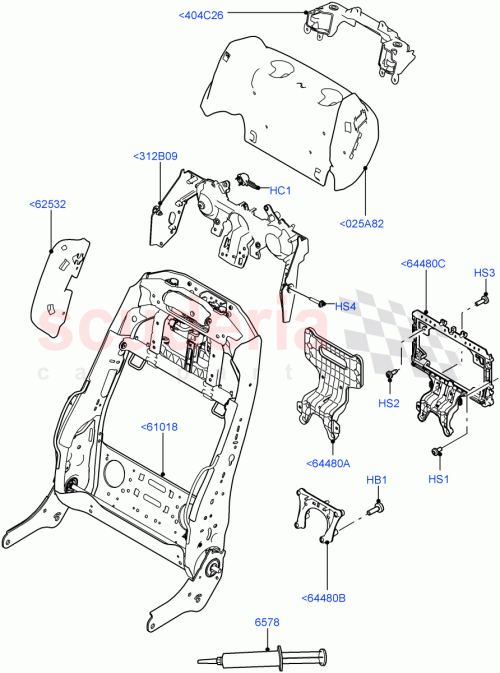 Part Diagram for Land Rover LR053217