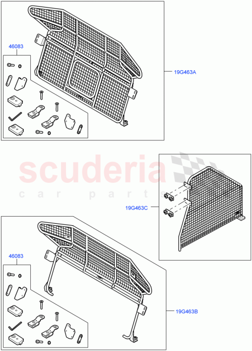 Part Diagram for Land Rover VPLWS0235