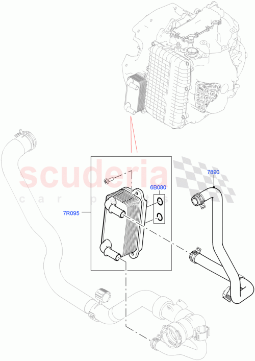 Part Diagram for Land Rover LR049636