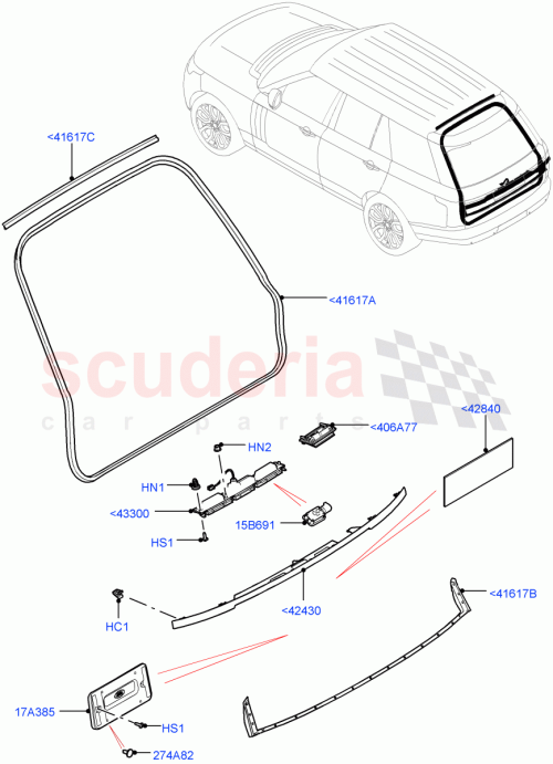 Part Diagram for Land Rover LR037607