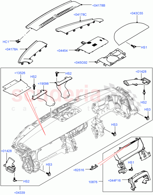Part Diagram for Land Rover LR156315